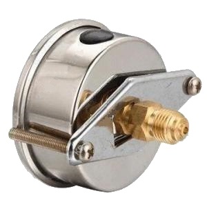 Model J6 Gauge - 1/4" NPT U-Clamp Connection Filled